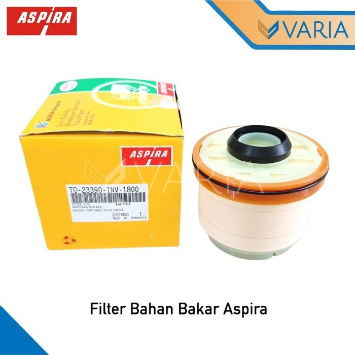 Jual Filter Solar Aspira TO-23390-INV-1800 Innova Diesel Fortuner Hilux ...