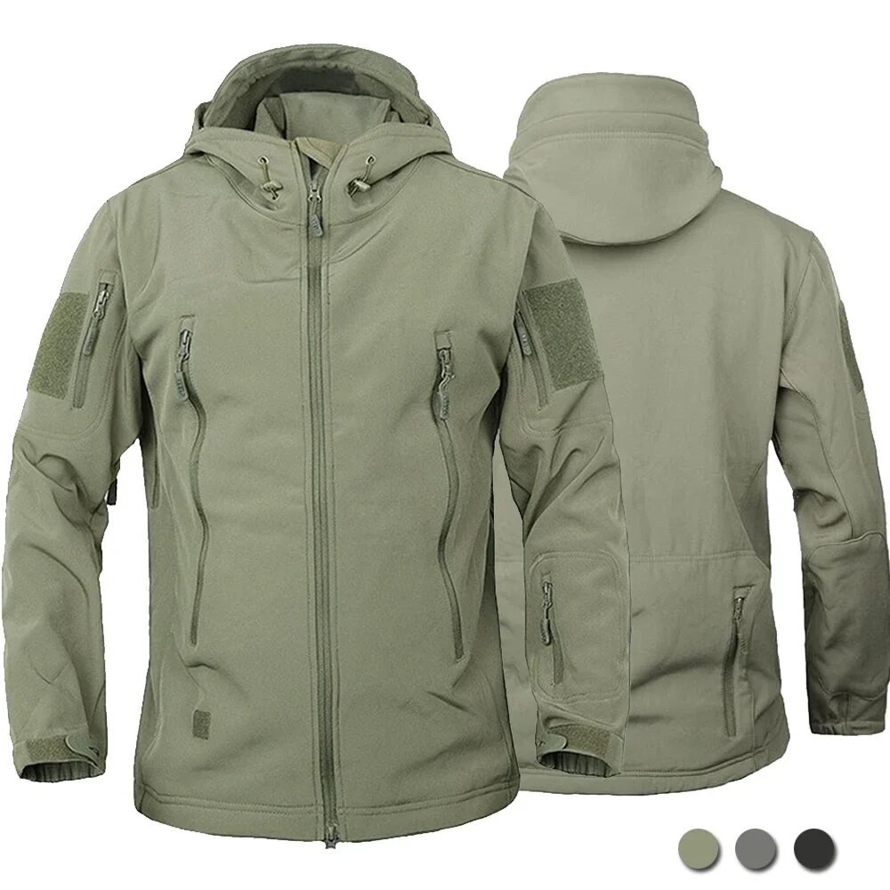 Jual Military Outdoor Jackets Men Shark Skin Soft Shell Tactical