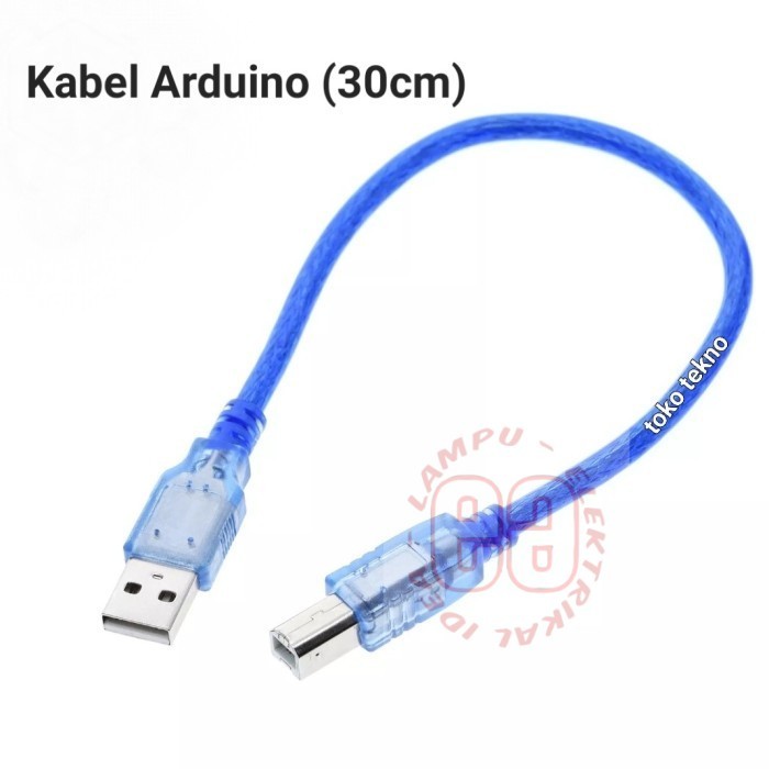 Jual Kabel Arduino Uno Mega USB / Kabel Data Printer USB Arduino 30cm ...