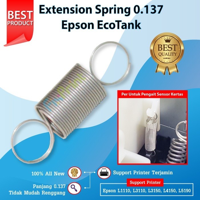 Jual Per Extension Spring Tuas Sensor Pir Printer L1110 L1210 L1250 ...