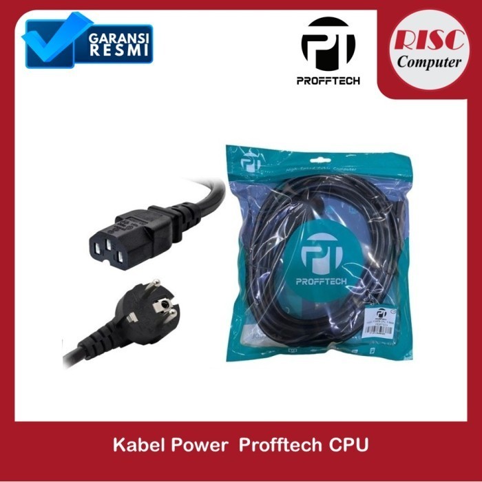 Jual Kabel Power Profftech CPU PC | Shopee Indonesia