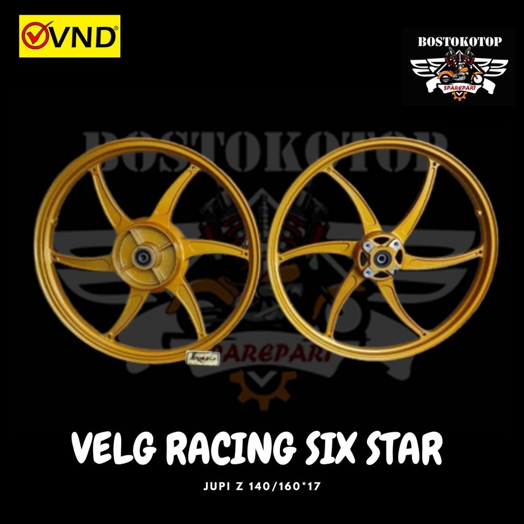 Jual Vnd Velg Pelg Racing Six Star Srlz Legenda Jupiter Jupi Z Fizr