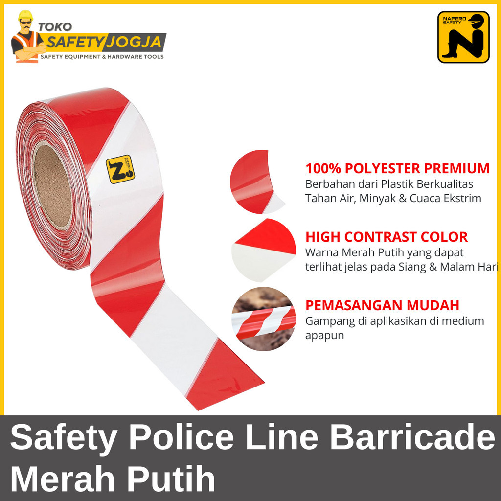 Jual Safety Line / Barricade Line / Police Line / Garis Polisi 3