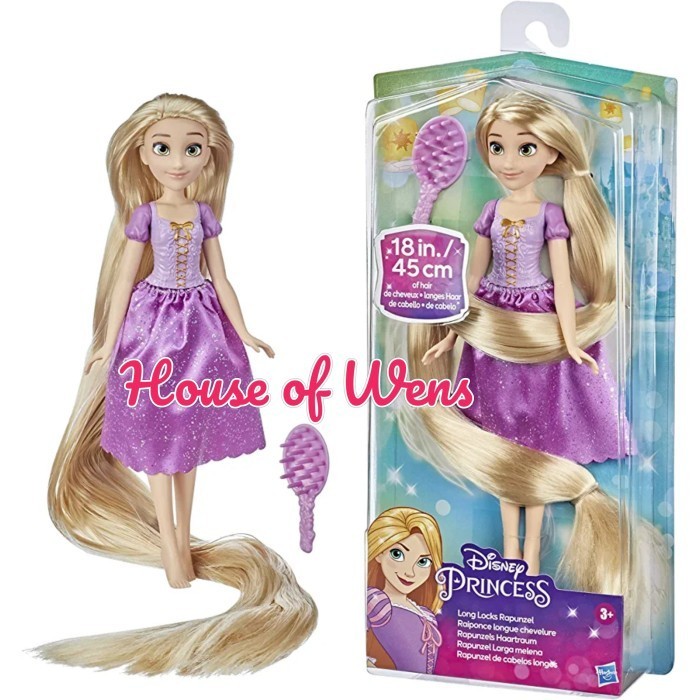 Jual DISNEY PRINCESS LONG LOCKS RAPUNZEL ORIGINAL HASBRO | Shopee Indonesia
