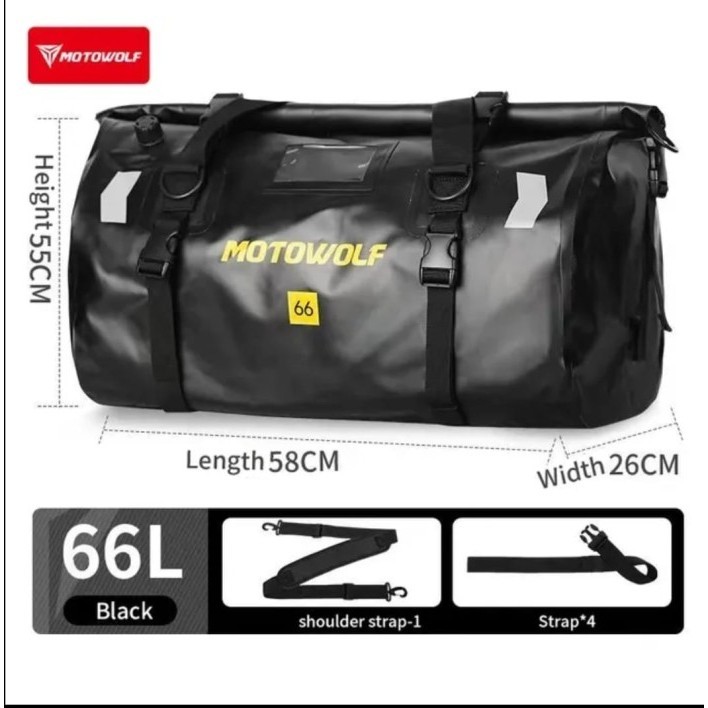 Jual Motowolf Travel Bag Anti Air Camping Touring Campervan Mdl Dry