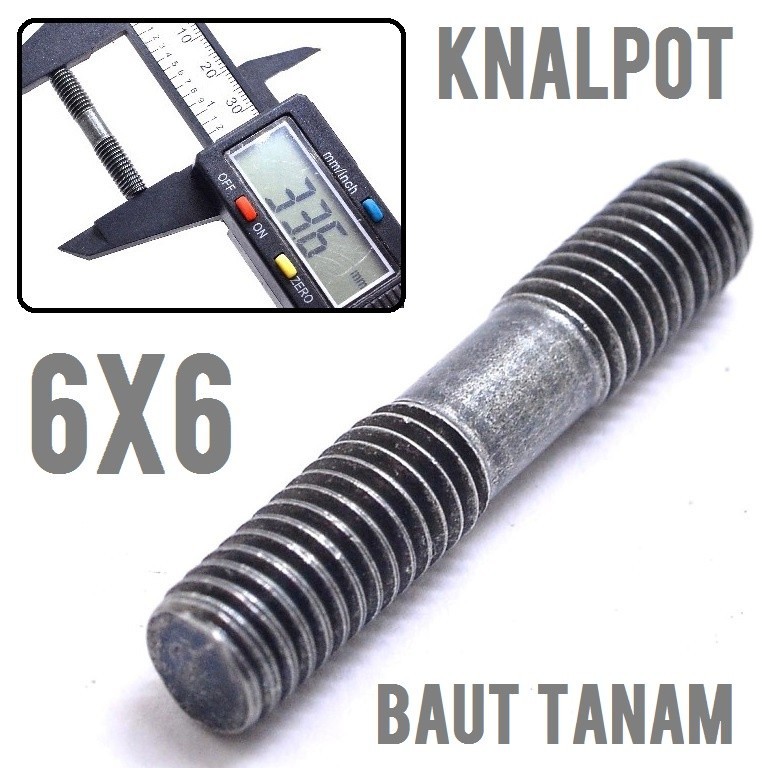 Jual Baut Tanam X Knalpot Baud X Insulator Manipol Manipul Intake Manifold Manifol Intek