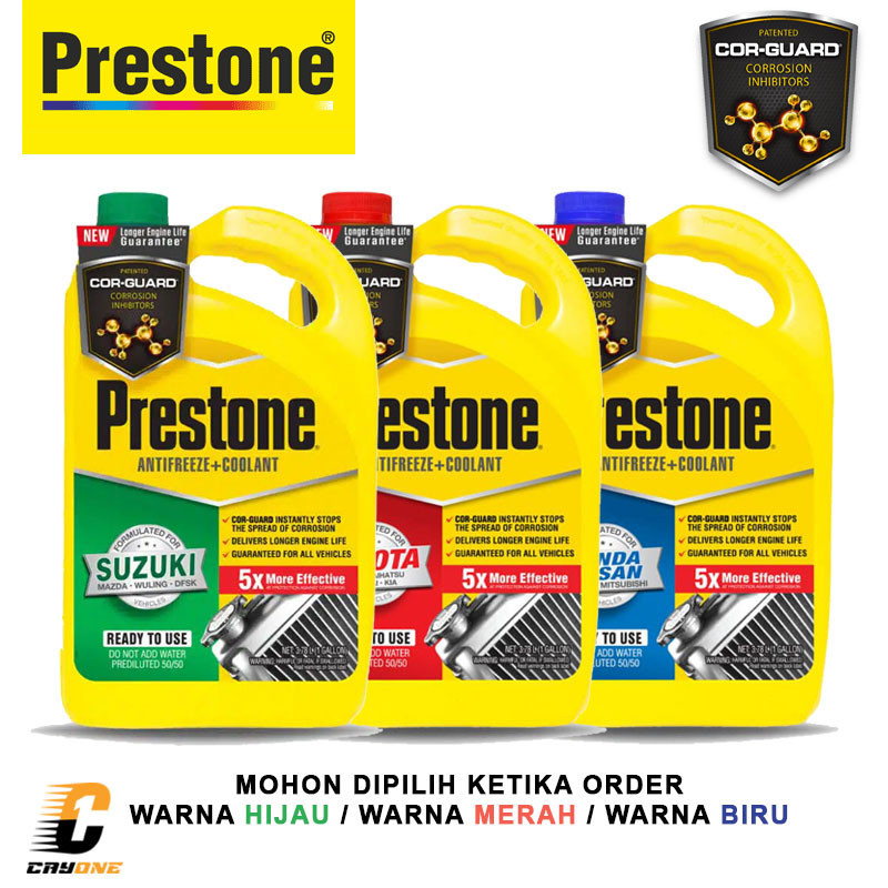 Jual PRESTONE Antifreeze Radiator 50/50 Asian Coolant Air
