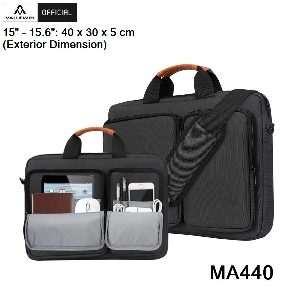 Jual VALUEWIN MA440 15-15.6 - Tas Laptop Jinjing Selempang 15.6 inch ...