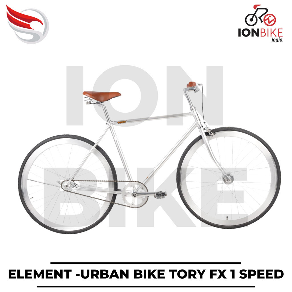 Jual Sepeda Urban 700c Element Tory FX Fixie 1 Speed Commuter Federal ...