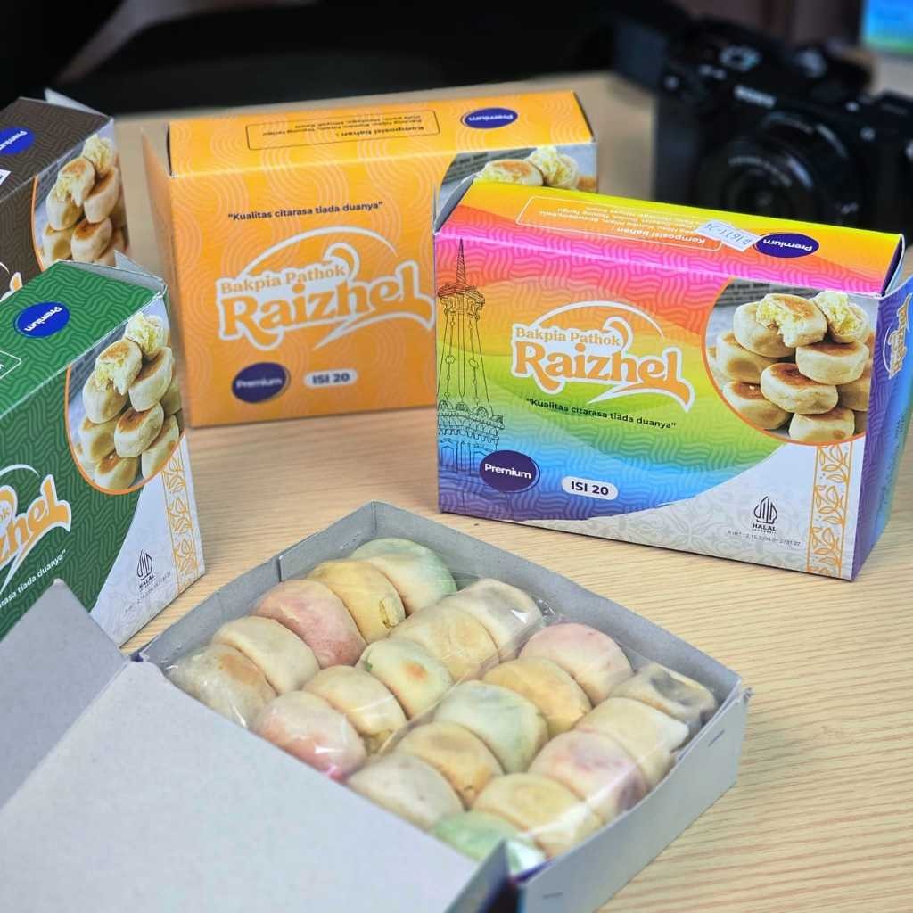Jual BAKPIA PATHOK KERING RAIZHEL Isi 20 KHAS JOGJA | Shopee Indonesia