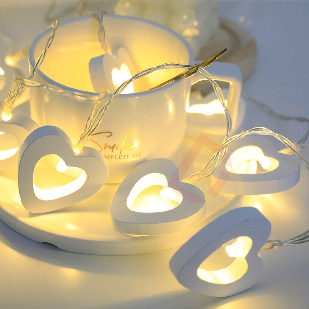 Jual Lampu Hias Kamar Cinta 20LED 3M LED String Light Tumblr Lampu ...