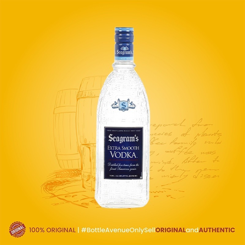 Jual Seagram's / Seagrams / Seagram Vodka Extra Smooth 700 ml ( Resmi