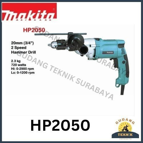 Jual Makita Mesin Bor Besi Beton Kayu Hp Hammer Drill Hp Shopee Indonesia