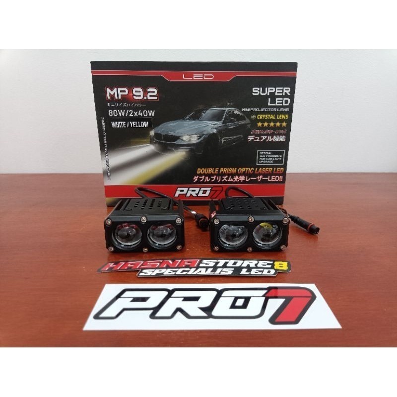 Jual PRO7 MP9.2 | MINI PROJECTOR LENS PRO7 MP9.2 80W MOTOR MOBIL ...