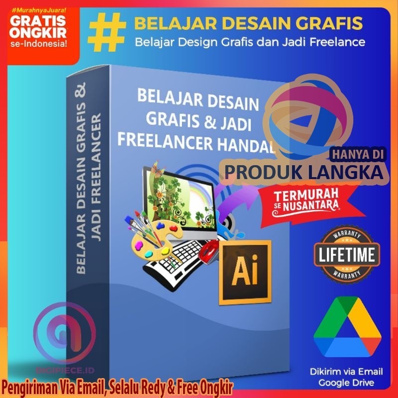 Jual Kami Menjual Belajar Desain Grafis Dan Jadi Freelance Profesional ...