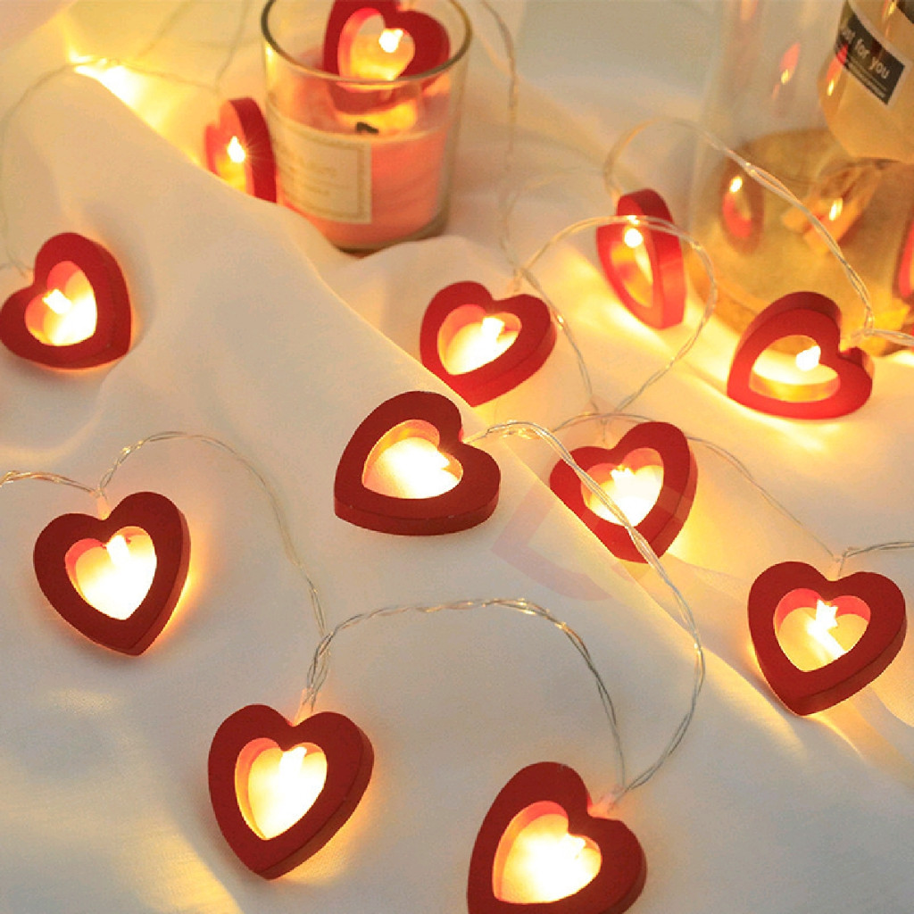 Jual Lampu Hias Kamar Cinta 20LED 3M LED String Light Tumblr Lampu ...
