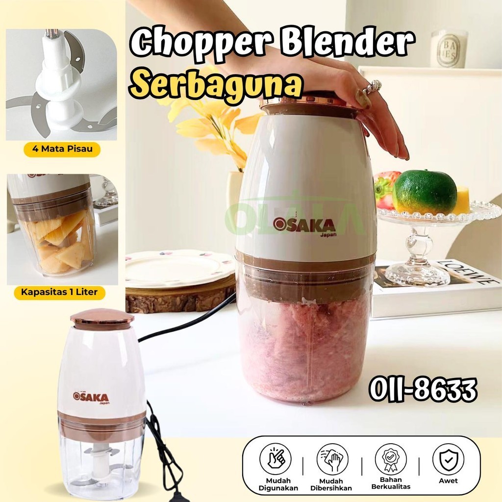 Jual [COD] CHOPPER BLENDER KAPSUL SERBAGUNA 700ML PENGGILING DAGING ...