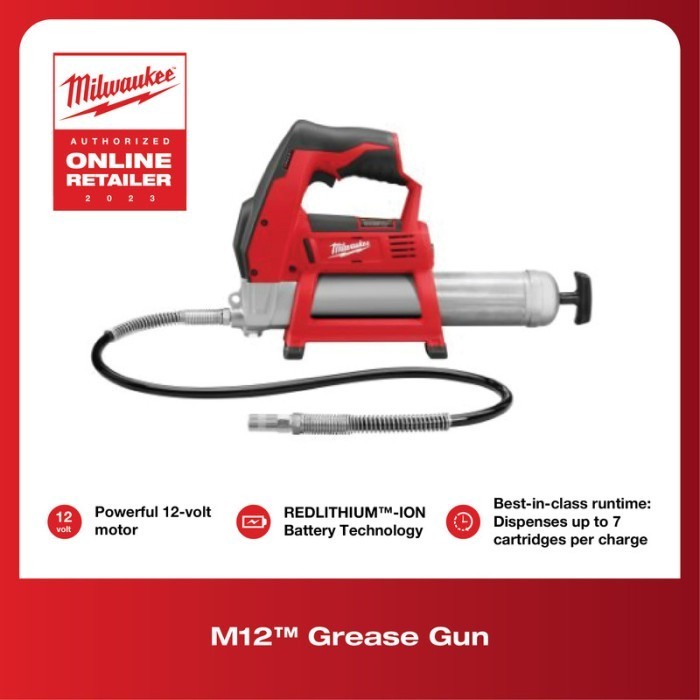 Jual Milwaukee M12 Grease Gun Tanpa Baterai Shopee Indonesia
