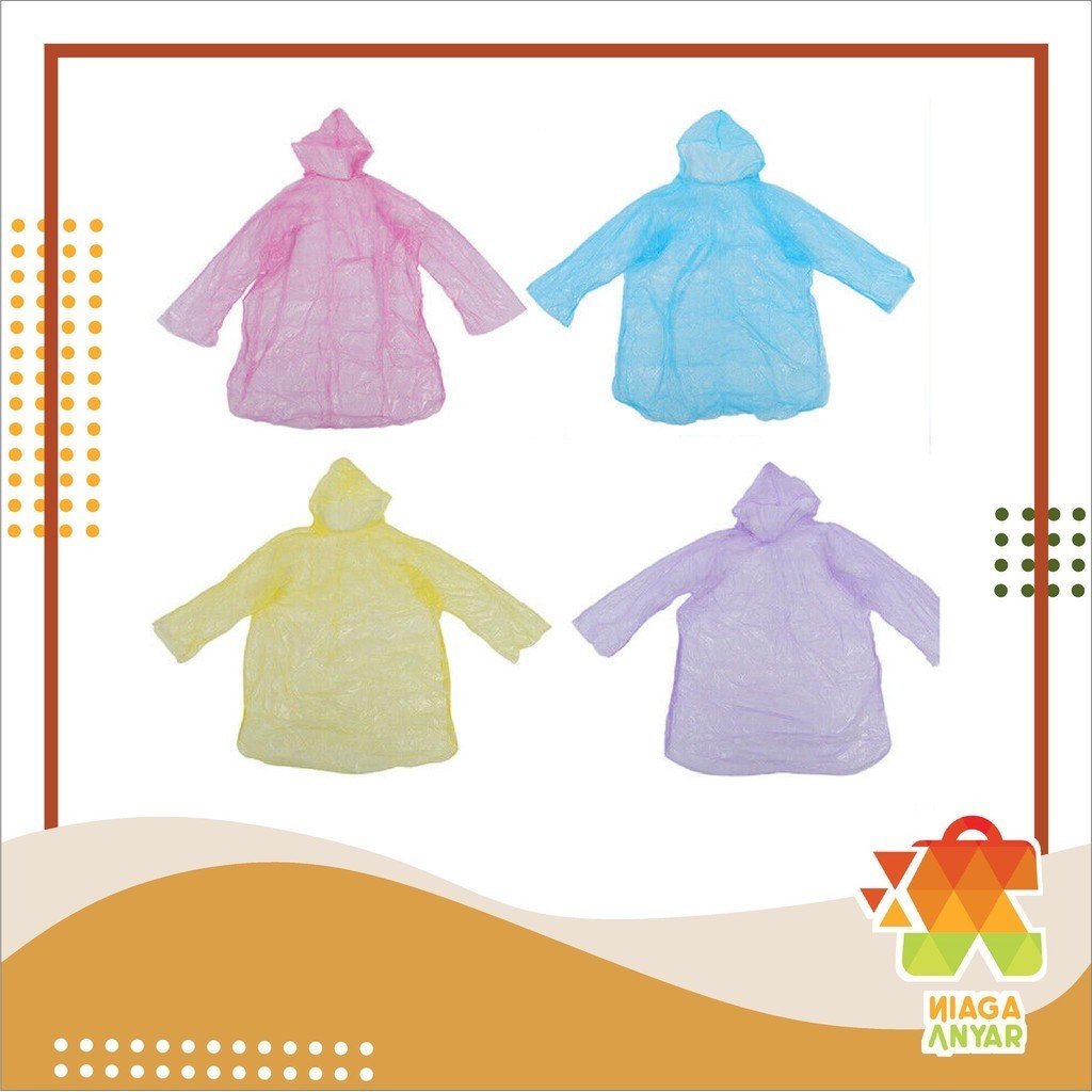 Jual NA Jas Hujan / Rain Coat Plastik Sekali Pakai / Jas Ujan | Shopee ...