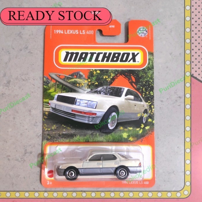 Jual MATCHBOX MBX 1994 LEXUS LS 400 HIGHWAY 2022 PEARL WHITE GREY ...