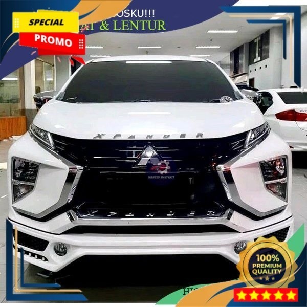 Jual Bemper Bodykit Depan Xpander Rx Style Presisi Ongkir Murah Kuat Tebal Lentur Grade A