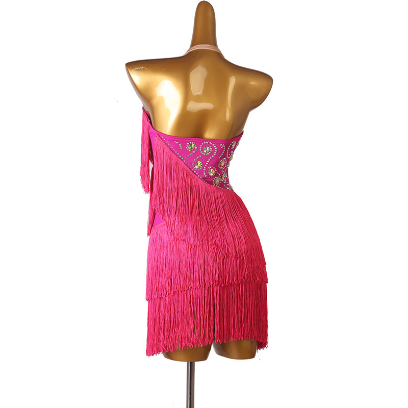 Jual Latin Dance Dress Model Rumbai Pakaian Kompetisi Profesional Baju ...