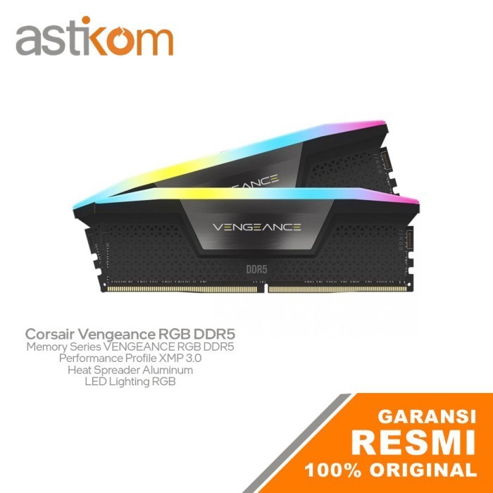 Corsair DDR5 Vengeance RGB 2x16GB 5200 CMH32GX5M2B5200C40 ge