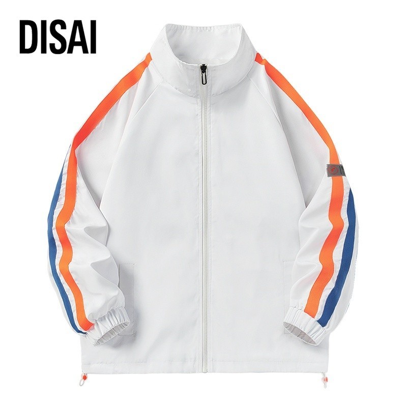 Jual Disai - Jaket Pria Waterproof Anti Angin Jaket Pria Casual Retro ...