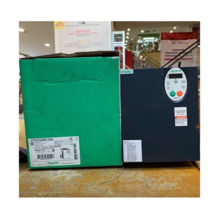 Jual Inverter Schneider ATV212HD11N4 11kw 15hp 380v 3phase ORIGINAL ...