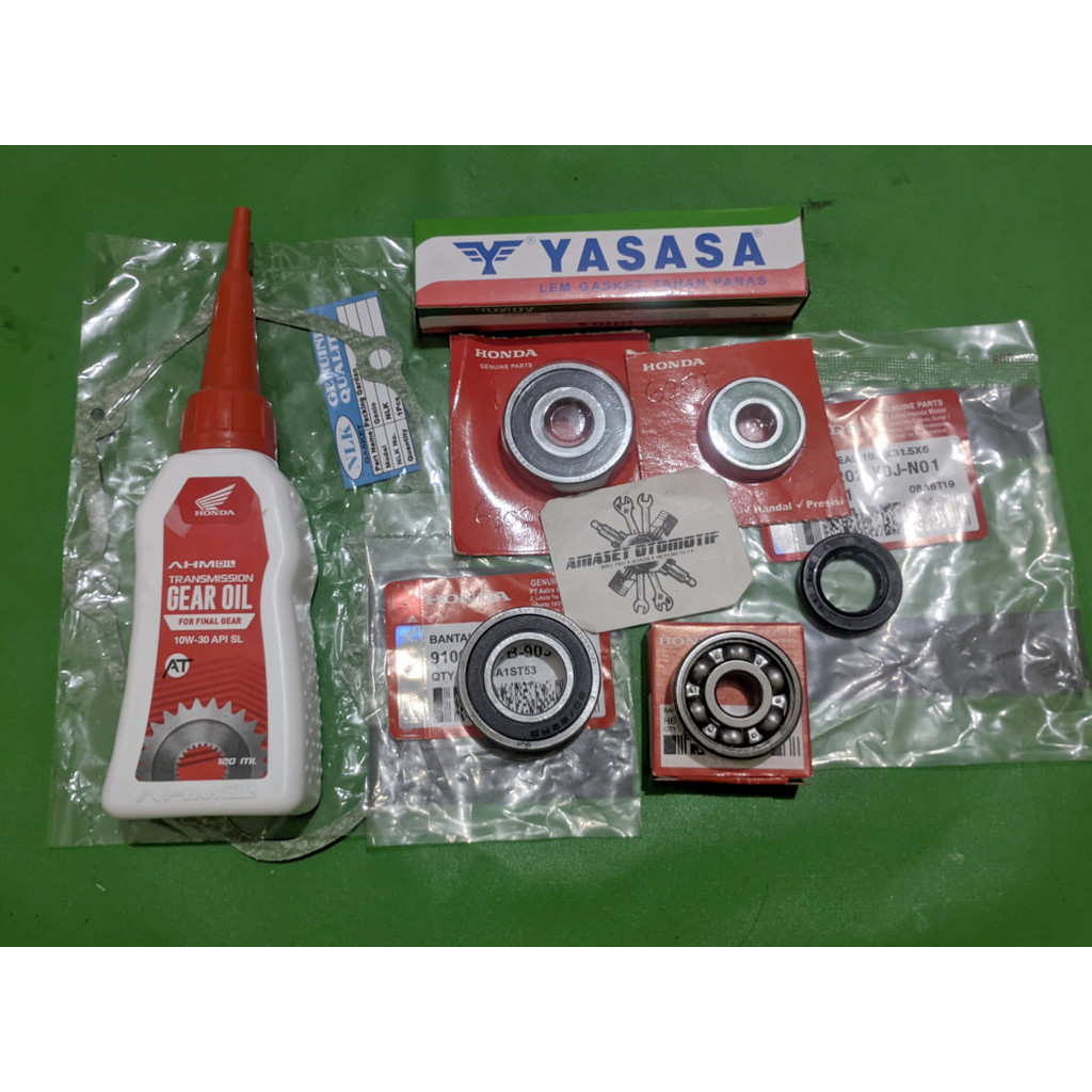 Jual Komplit Bearing Rasio As Pulley Genio Beat Deluxe Scoopy 2020 ...