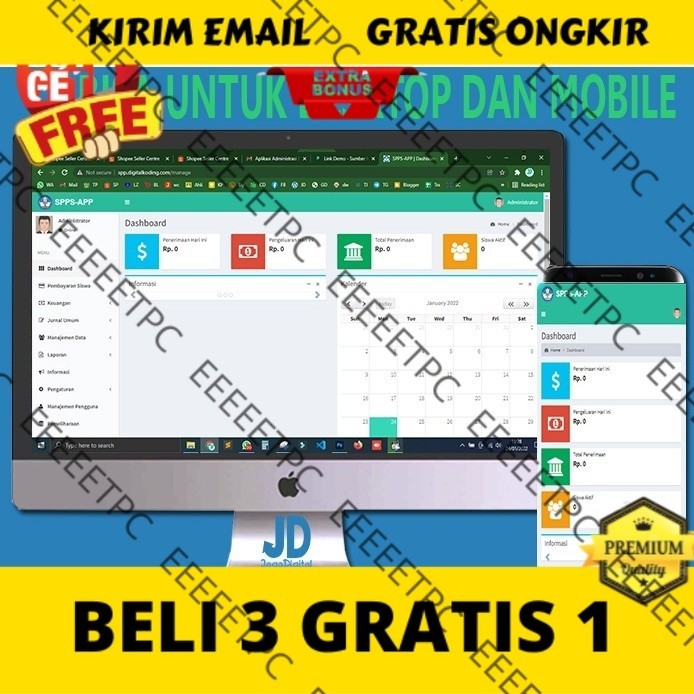 Jual Apl𝗶k𝗮s𝗶 Pemb𝗮y𝗮r𝗮n SPP Berb𝗮s𝗶s Web Deng𝗮n Fr𝗮mework Code𝗶gn𝗶ter ...