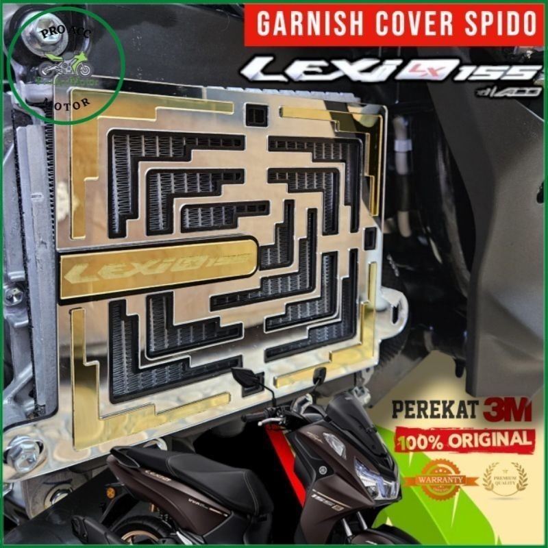 Jual Cover Radiator Lexi LX 155 Bahan Akrilik Tebal | Shopee Indonesia