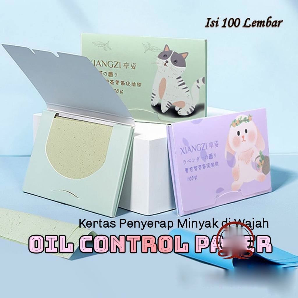 Jual Kertas Tissue Wajah Penyerap Minyak / Oil Control Paper Isi 100 ...