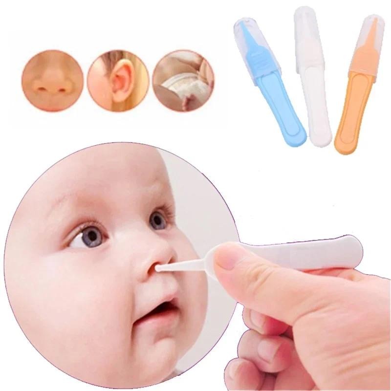 Jual Baby Dig Booger Clip Infants Ear Nose Navel Clean Tools Kids ...