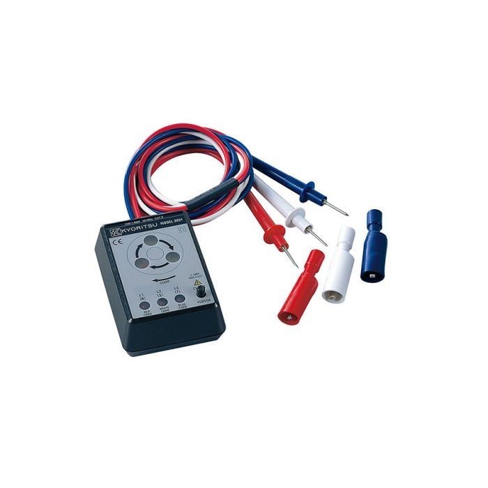 Jual Kyoritsu 8031 3 Phase Sequence Rotation Checker Indikator | Shopee ...