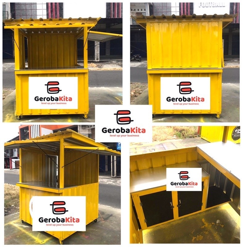 Jual Super Sale Promo Spesial Booth Kontainer Dengan Roda Booth Container Custom