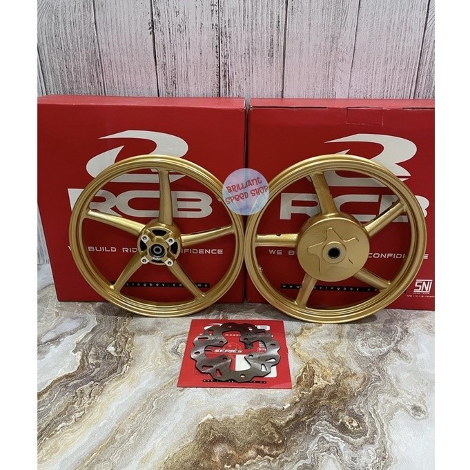 Jual Velg RCB SP522 plus Disc Palang 5 Mio 125/ Mio M3/ Fino 125/ xeon ...
