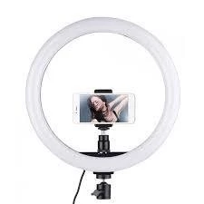 EOM ✔️ LAMPU RINGLIGHT 26cm Ring Fill Light RingSelfie 26 Cm Make Up Vlog Lengkap Holder HP