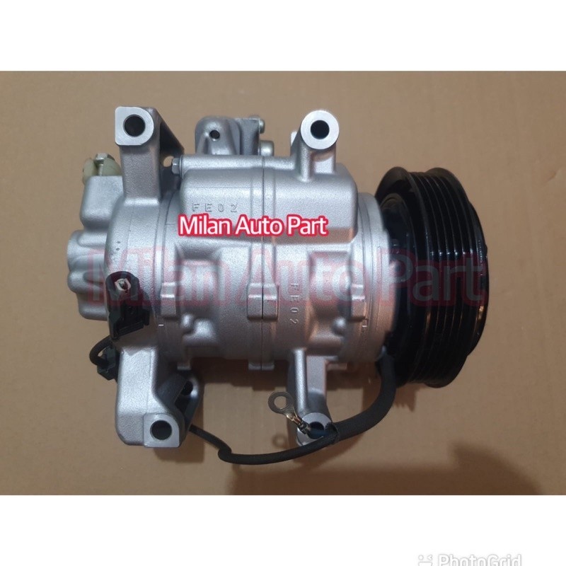 Jual Kompresor compressor assy AC Mobilio XI447160-8442 10SRE11C 2014 ...
