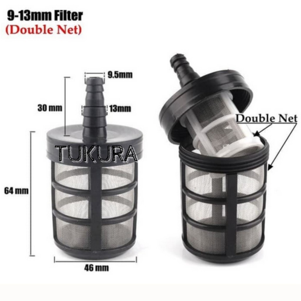 Jual Filter Pompa DC Double Saringan Input - Filter Misting Serbaguna ...
