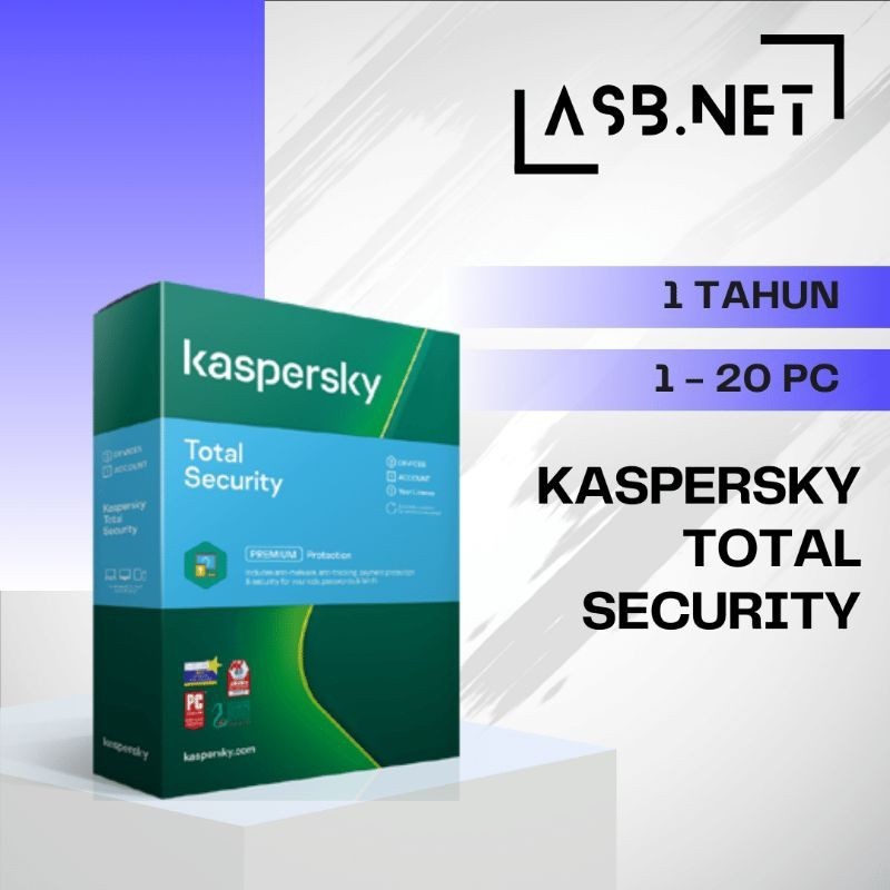 Jual Antivirus Kaspersky Total Security Plus Premium KIS Original Shopee Indonesia