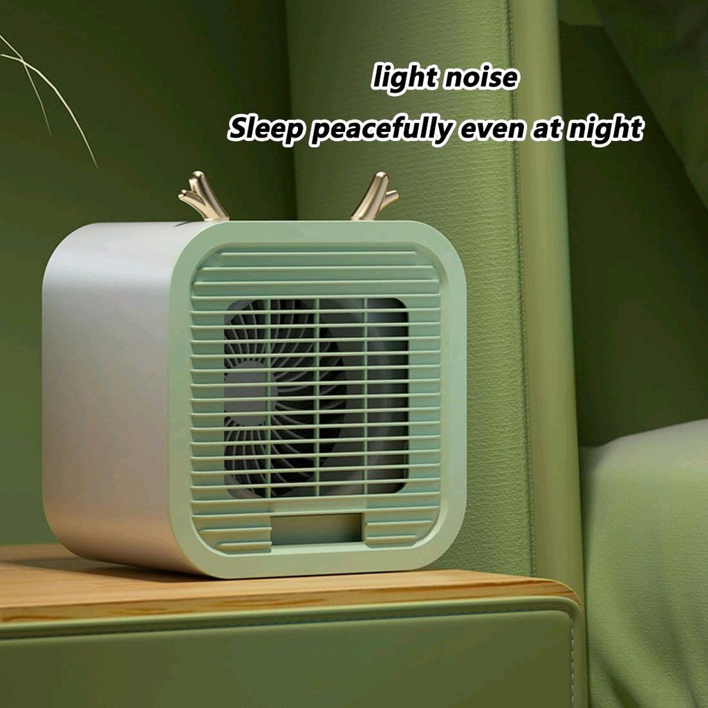 Jual Air Cooler Ac Mini Fan Portable S13 Dengan Usb Charge 3 Speed ...