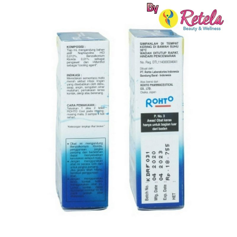 Jual ROHTO COOL TETES MATA 1 BOTOL 7 ML | Shopee Indonesia