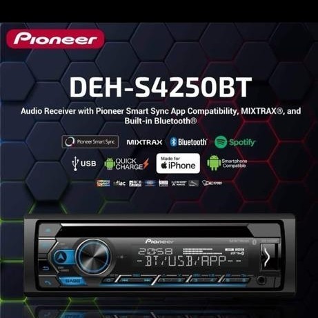 Jual Pioneer Singel Din Deh S Bt Smart Sync Gps Bluetooth Shopee