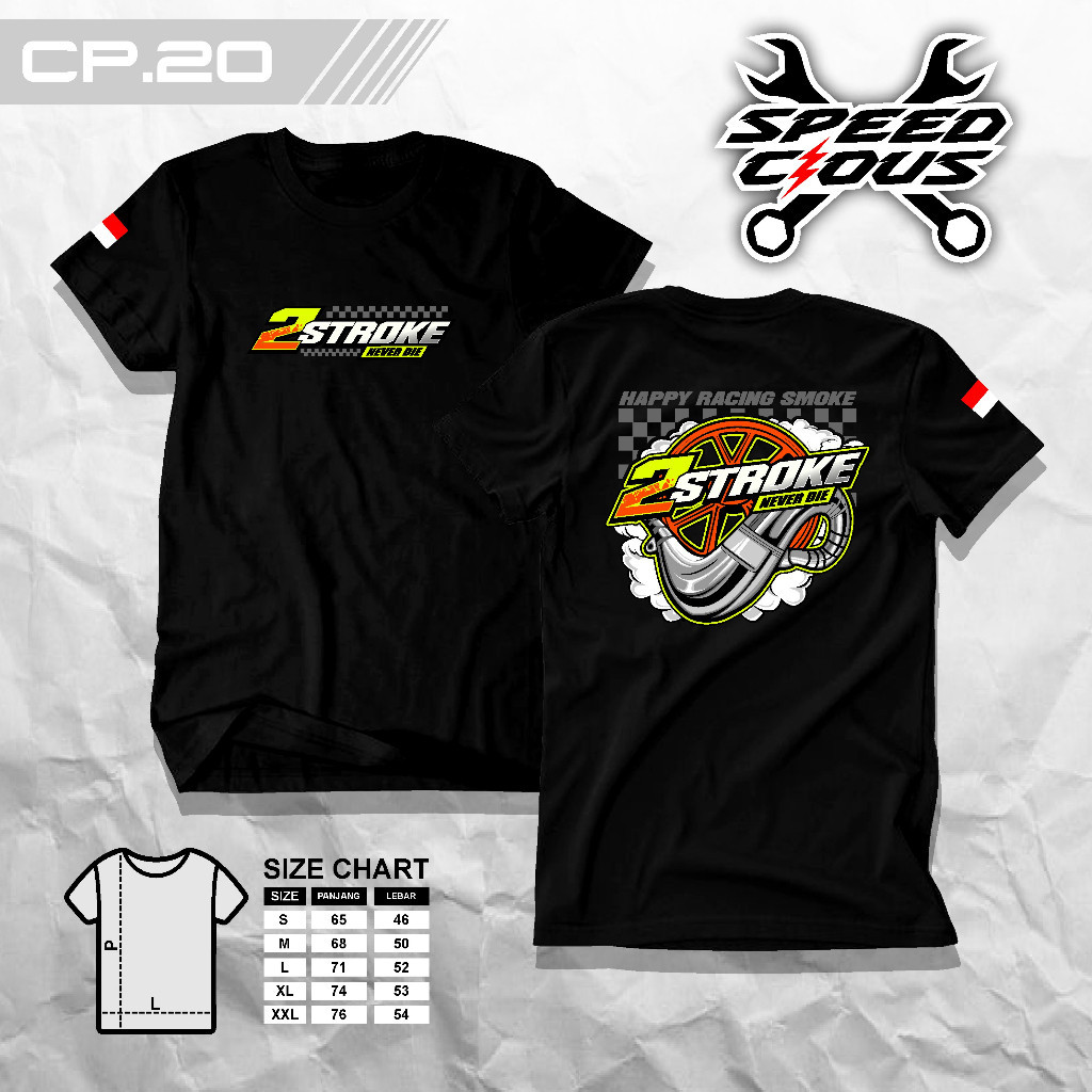 Jual Kaos Racing 2 Stroke Original Speedcious - Baju Distro Mesin 2 Tak ...