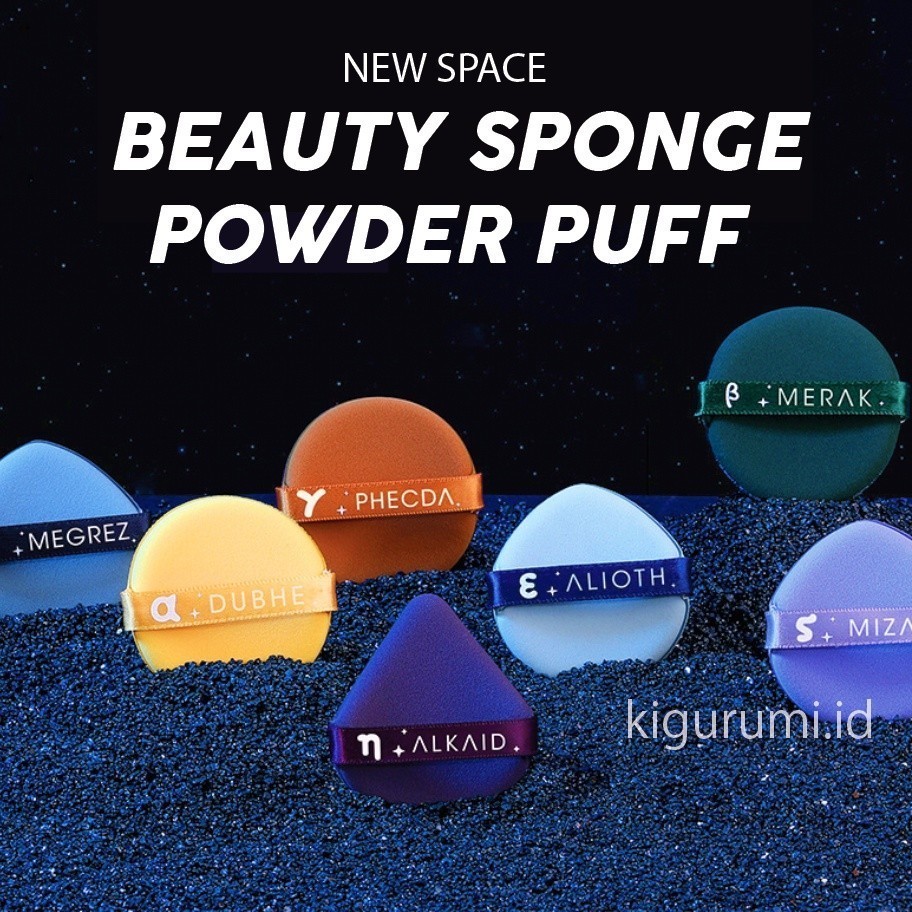 Jual Space Beauty Sponge Powder Puff Make Up Applicator | Sponge Jari ...