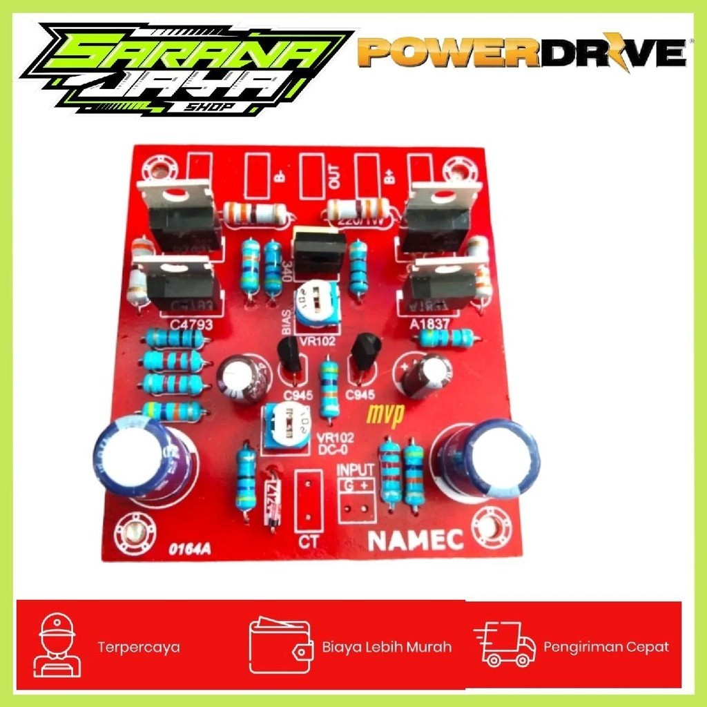 Jual Kit Driver Amplifier Nuw Namec Midh High Cetung cetung Set vr DCO