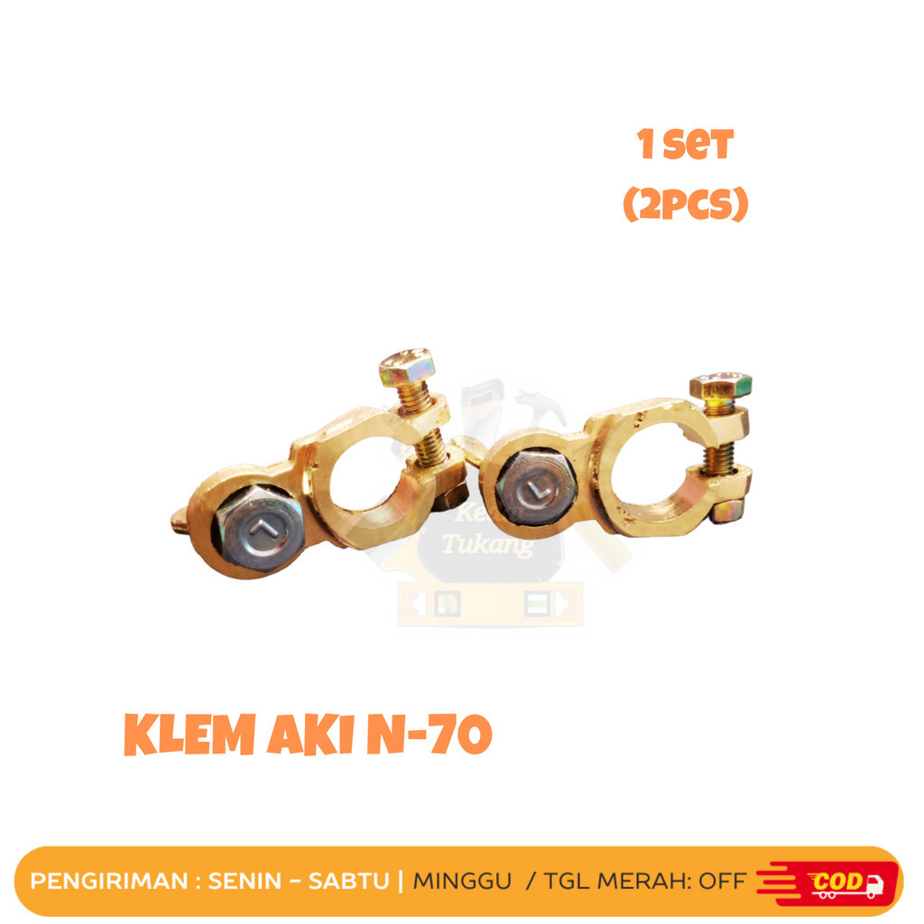 Jual KEDAI TUKANG Klem Aki Terminal Mobil Besar tipe N70 Kuningan