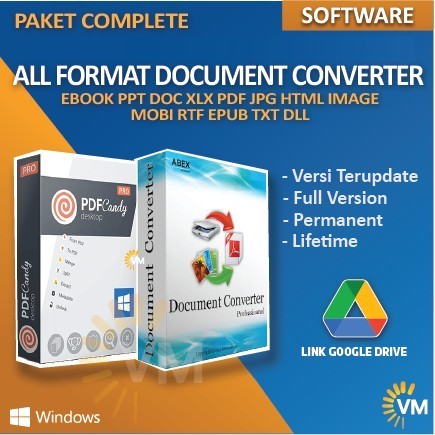 Jual PAKET ALL CONVERTER FORMAT DOCUMENT ABEX PRO ICE CREAM PDF CANDY ...