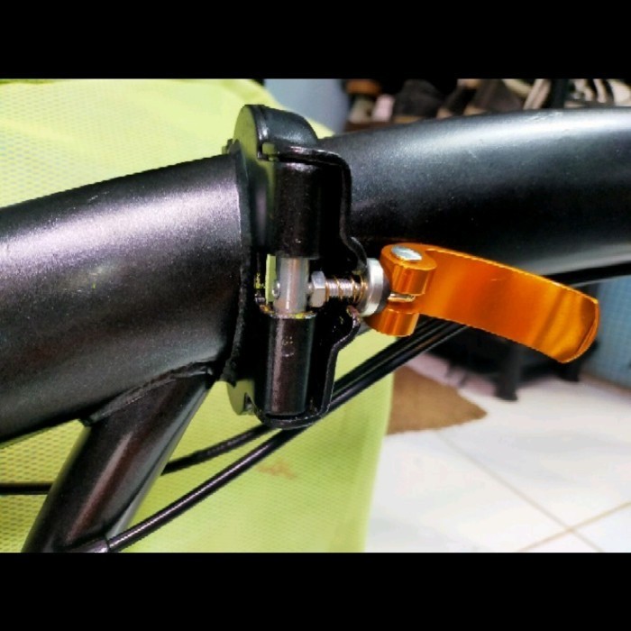 Jual Baut pengunci lipatan sepeda lipat clamp frame kunci tengah qr ...